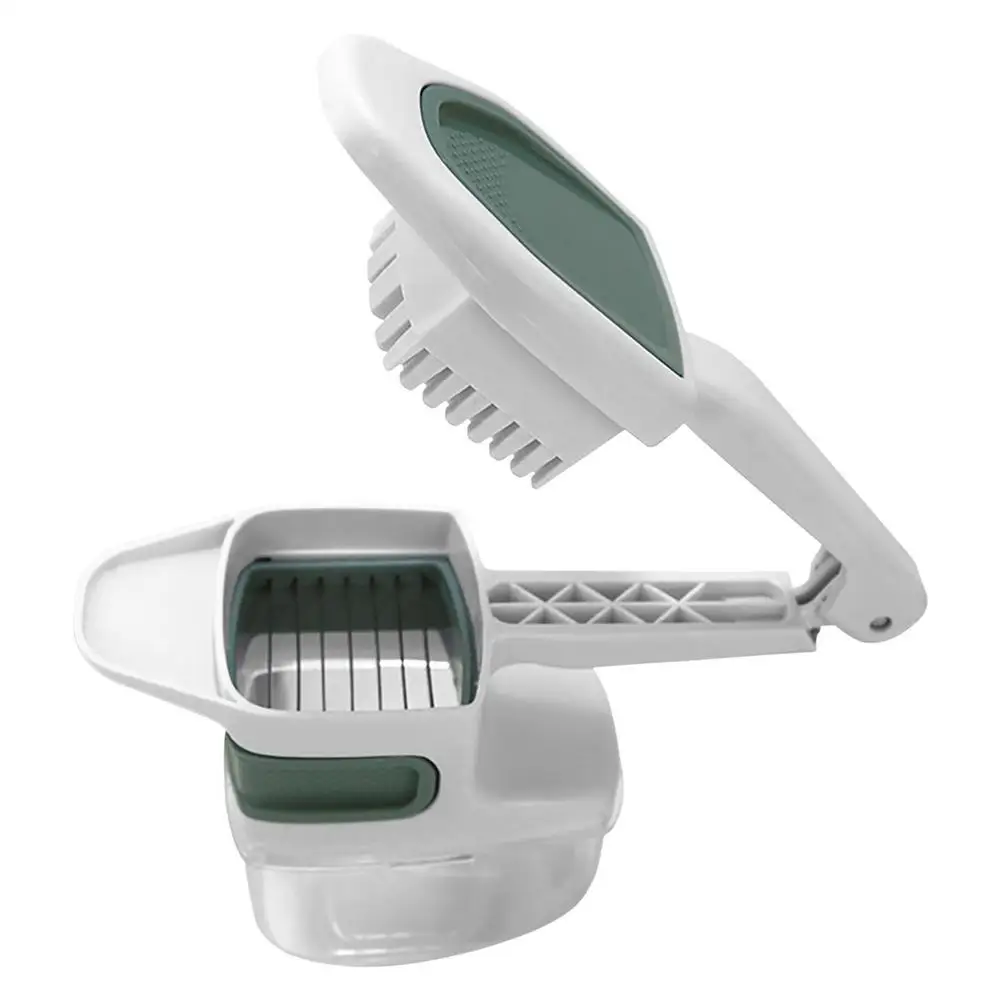 Multifunction Vegetable Cutter Kitchen Gadgets Garlic Press Steel Blade Potato Carrot Accessories Crusher | Дом и сад