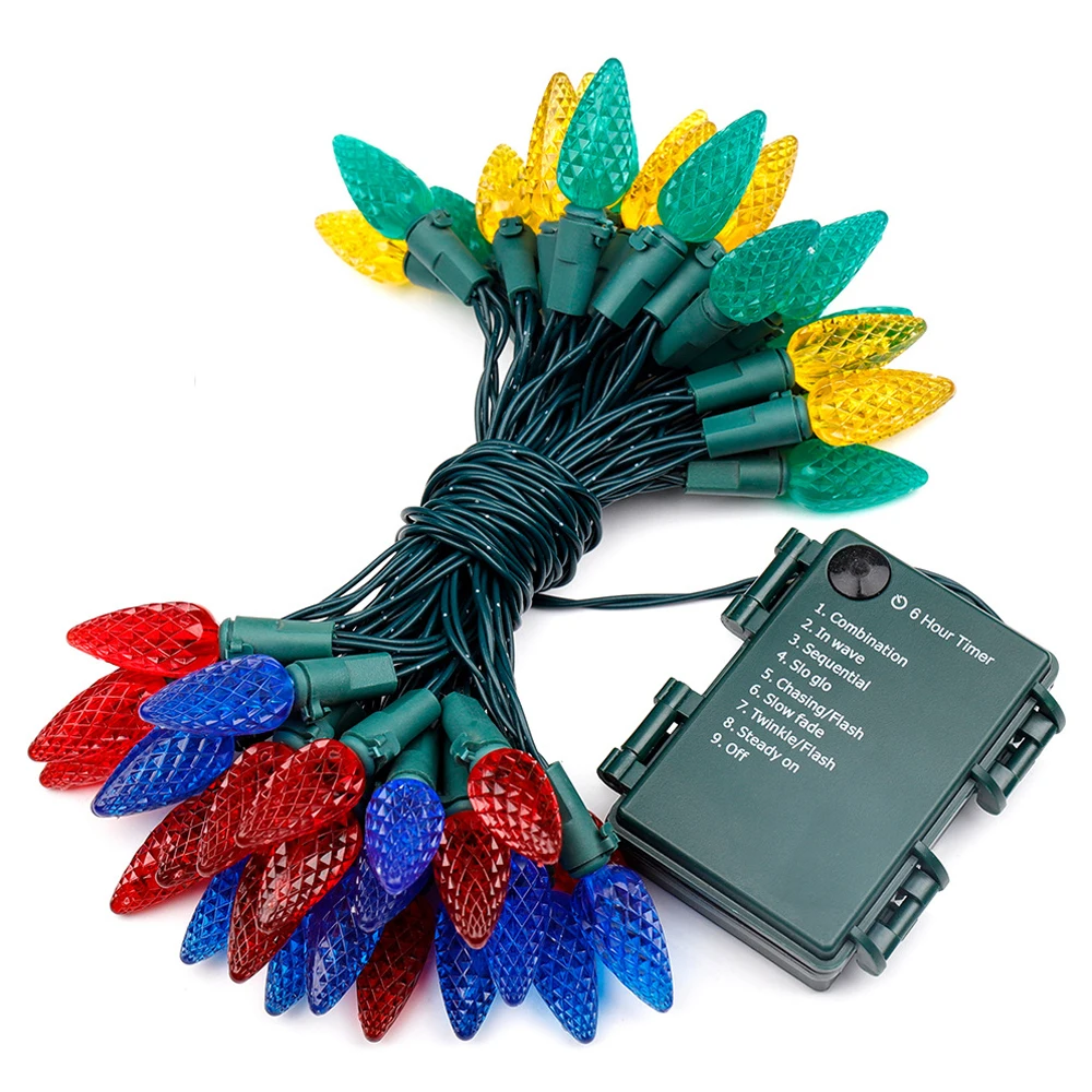 Рисунок 6 - Рождественская светодиодная гирлянда