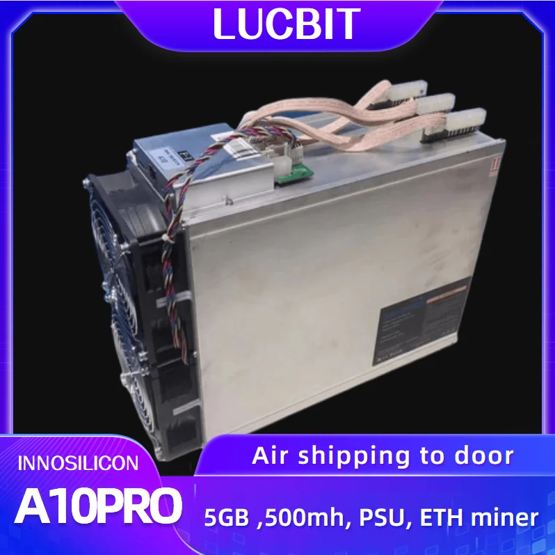 LUCBIT ETH Miner использованный Innosilicon A10pro 500mh 5gb с PSU ASIC Mining Быстрая доставка | Компьютеры