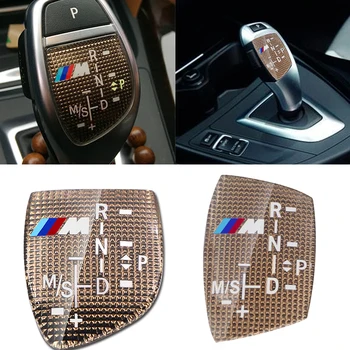 

1pcs M performance Car Gear Shift Knob Sticker Cover For bmw M Sticker X1 X3 X4 X5 X6 X7 e46 e90 f20 e60 e39 f10 Car accessories