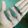 1PCS Metal Spinner Spoon trout Fishing Lure Hard Bait Sequins Noise Paillette Artificial Bait small hard sequins spinner ► Photo 2/6