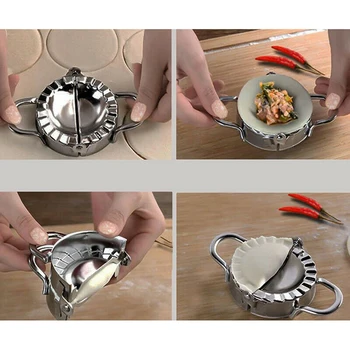 

Kitchen Dumpling Mould Dough Press DIY Pastry Maker Samosa Empanada Mold Tool AU