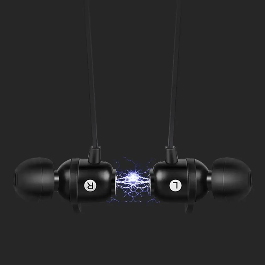 Bluetooth 4,1 гарнитуры магнитные шейные наушники-вкладыши бинауральные стерео беспроводные наушники с микрофоном водонепроницаемые спортивные наушники