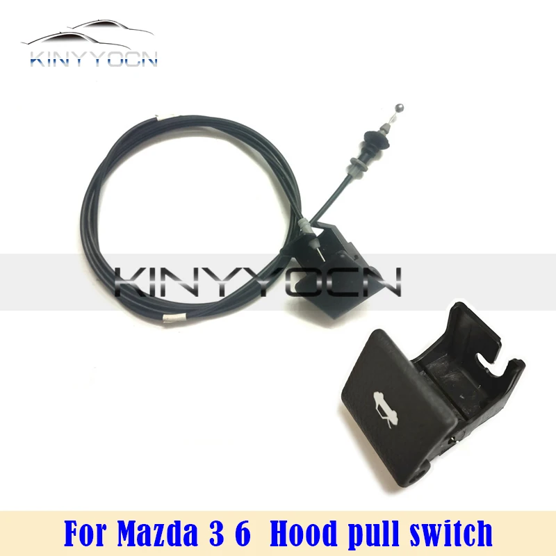 Для Mazda 2 3 6 Mazda6 Besturn B50 B70 капот вытяжной выключатель капота ручка - Цена: 878,60 - 1 109,99 руб.