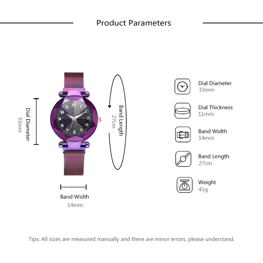 Роскошные Звездное небо женские часы с магнитной сеткой из нержавеющей стали женские часы платье женские часы кварцевые наручные часы relogio feminino