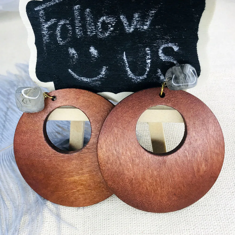 Большие серьги женские для женщин аксессуары ретро из нержавеющей стали трендовые модные богемные