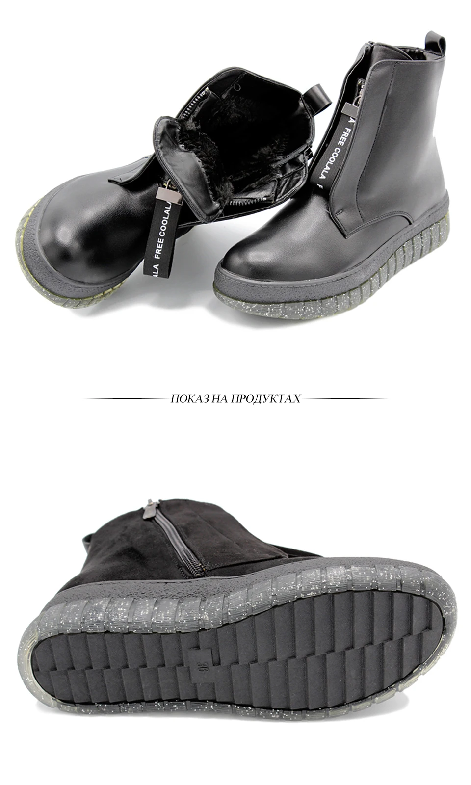 New Winter Woman Snow Boots Vintage Short Plush Ankle Boots Female PU Leather Warm Ladies Shoes Round Toe Soft Thick Casual Boot
