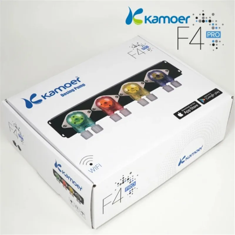 NEW Kamoer F4 PRO WIFI Dosing Pump Aquarium Remote Controlled Marine tank APP 5.0 Slient 0.1mL | Дом и сад