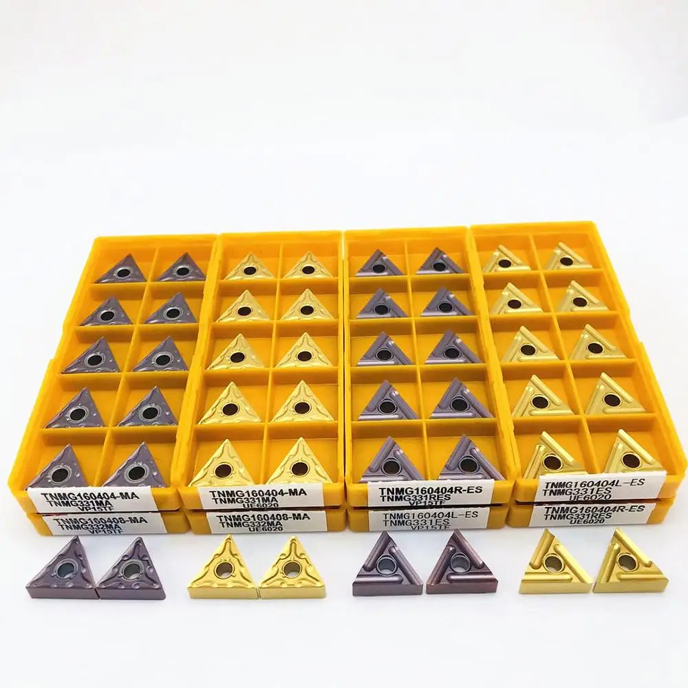

TNMG160408 TNMG160404 TNMG160404R TNMG160404L VP15TF UE6020 US735 High quality carbide turning tool TNMG metal lathe parts tool