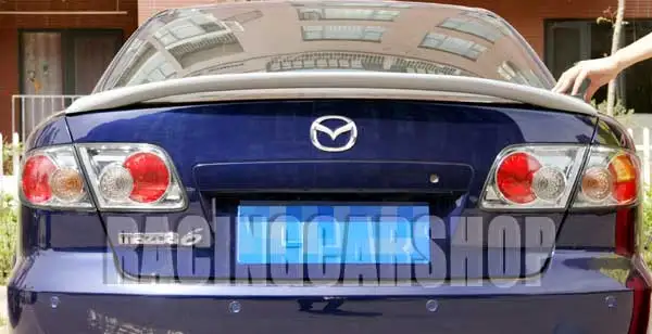 Окрашенный стиль спойлер из АБС-пластика для MAZDA 6 2003-2008 T011F