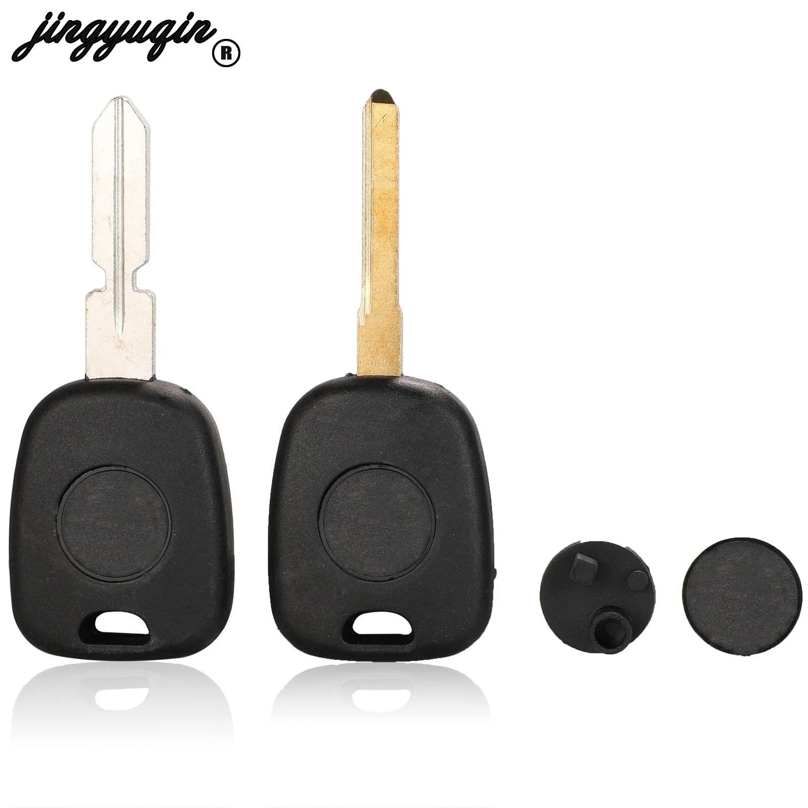 Jingyuqin For Mercedes Benz Car Key Cover Case Auto Transponder Remote