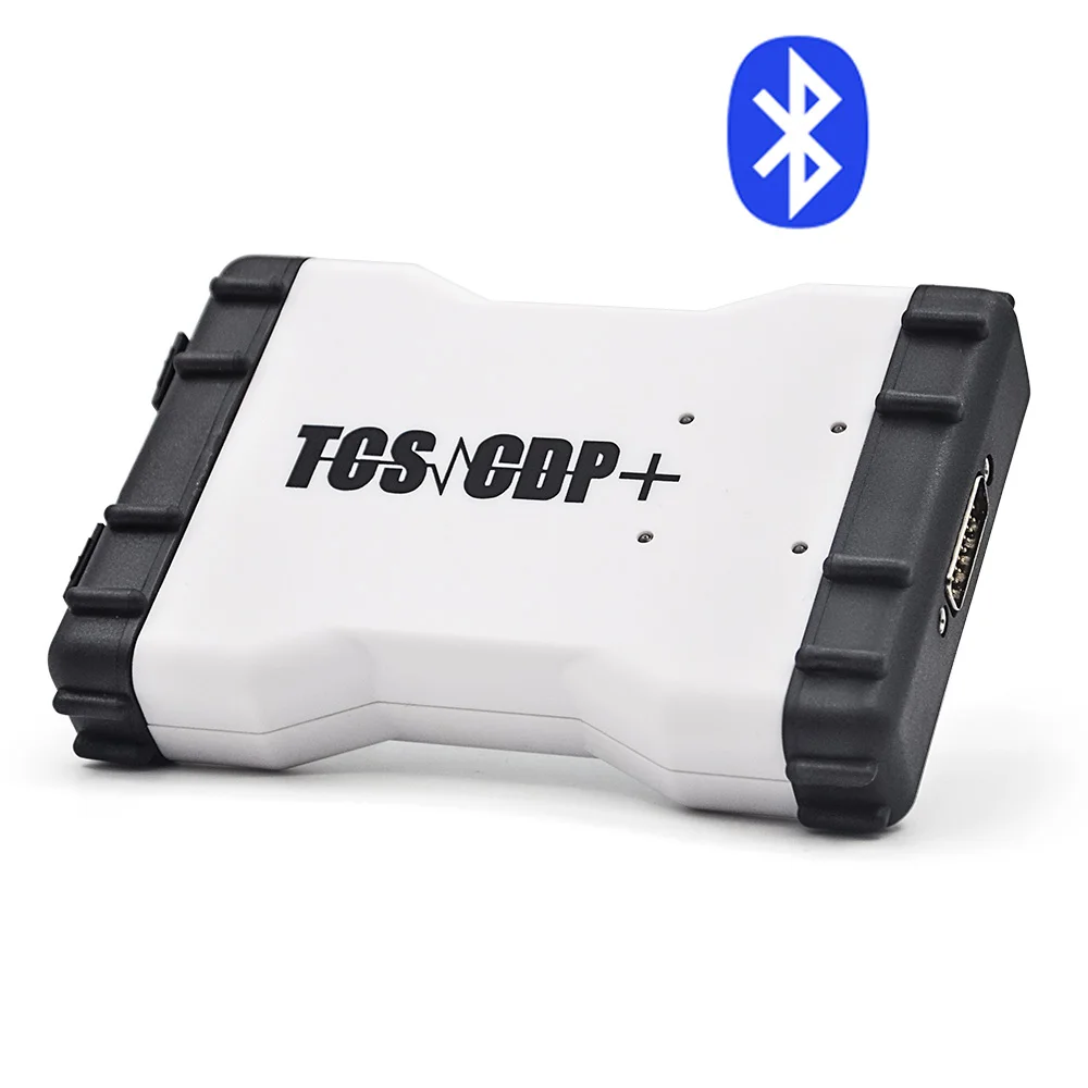 Супер инструмент CDP TCS Bluetooth,00/,03 с Keygen OBDII сканер MVdiag Multidiag автомобили Грузовики OBD2 диагностический инструмент - Цвет: White Bluetooth