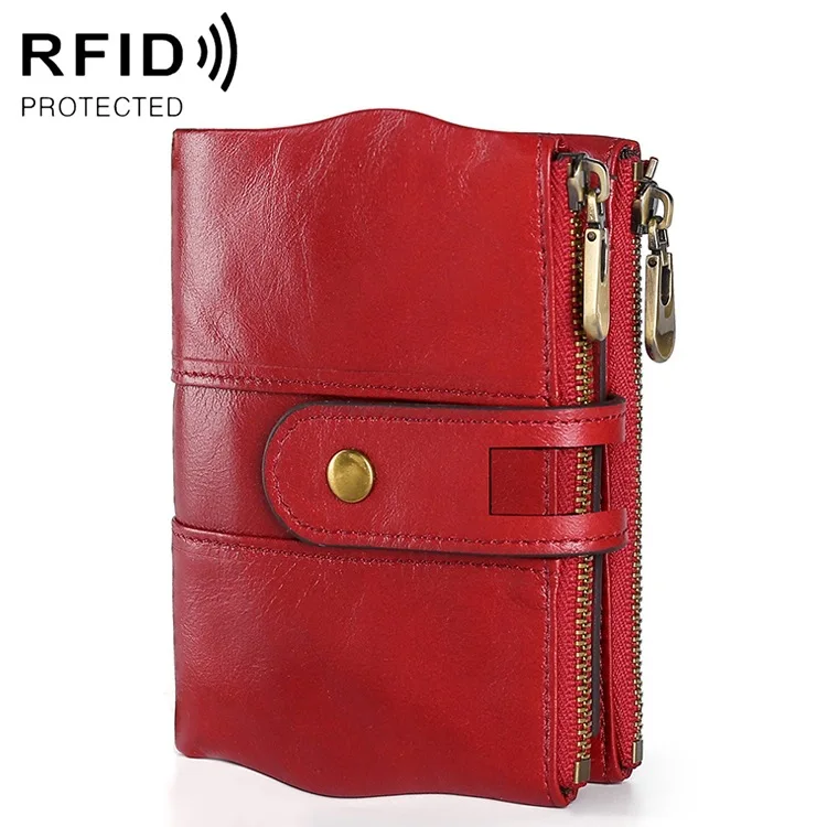 Натуральная кожа Rfid кошелек для мужчин Crazy Horse кошельки короткий кошелек для монет мужская сумка для денег Mini Walet Высокое качество для мальчиков
