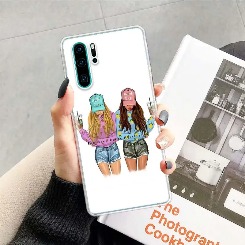TR028-4 Чехол для huawei P20 P30 P Smart Z Plus P10 mate 30 10 20 Lite Pro силиконовый чехол для телефона - Цвет: TR028-4