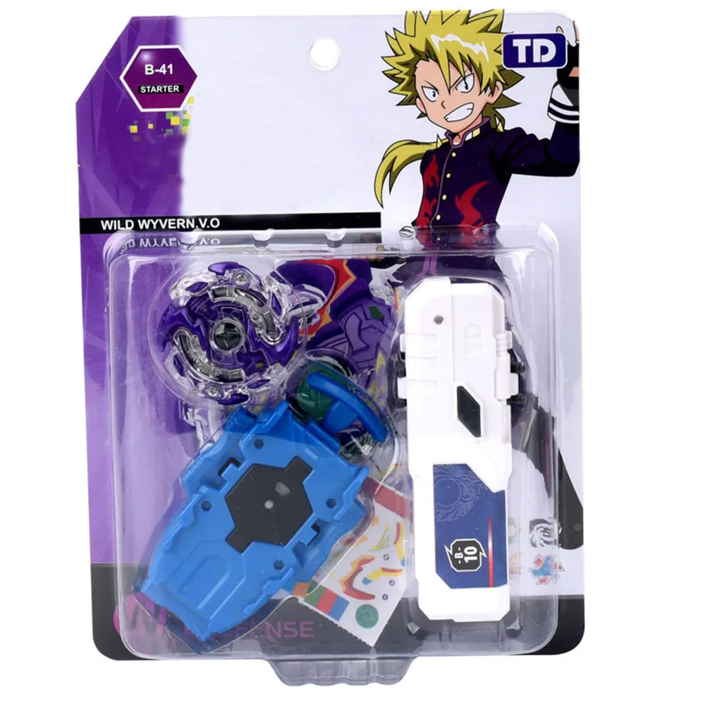 

Beybleyd Burst Gyroscope with LED Handlebar Toys for Children with Grip Launcher