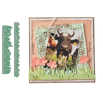 

LLove CCraft Metal cutting dies craft mold Lace grass border Scrapbook paper craft knife mould blade punch stencils dies