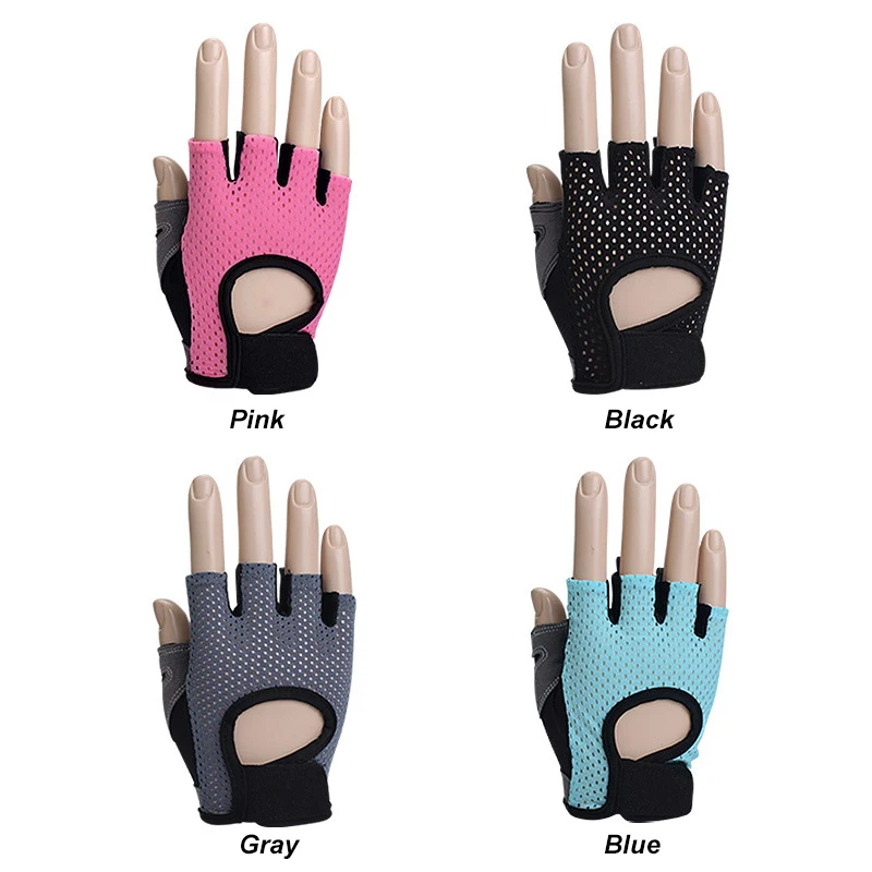Дышащие Перчатки для фитнеса, перчатки для занятий тяжелой атлетикой, перчатки для тренировок, нескользящие перчатки для велоспорта для мужчин и женщин