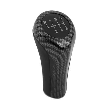 

6 Speed Charcoal grey/Wood Manual MT Gear Stick Shift Knob for BMW 1 3 5 6 Series X1 X3 X5 E36 E53 E60 E63