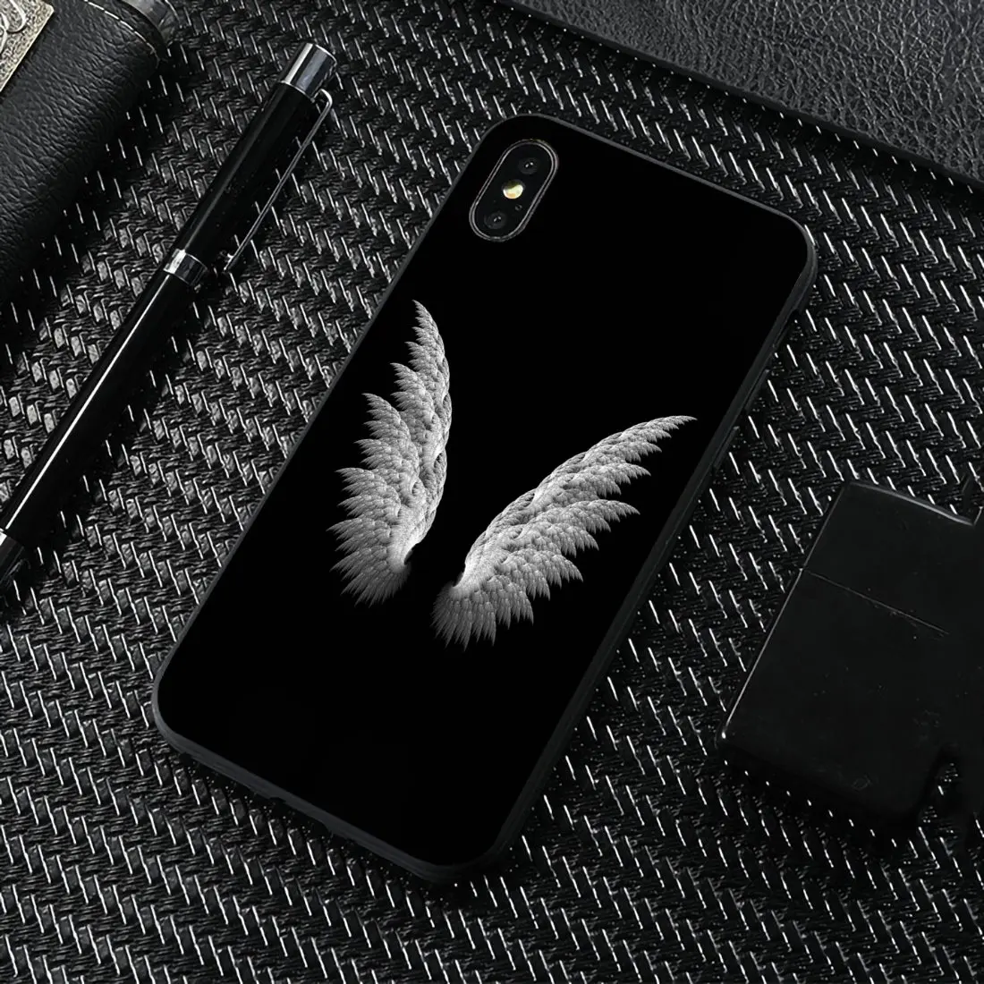 Черная темнота ужас роскошный для Sony Xperia XA Z Z1 Z2 Z3 Z5 XZ1 XZ2 compact M2 M4 M5 C4 C6 E3 T3