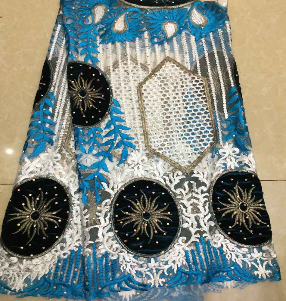 

Красивый бархатный тюль кружева АФРИКАНСКАЯ французская кружевная ткань большая Цветочная вышивка камень нигерийская вечерняя одежда