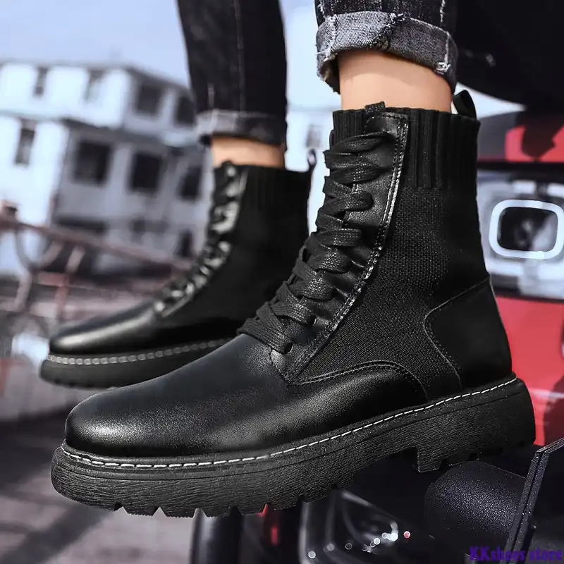 dr martin slip on boots