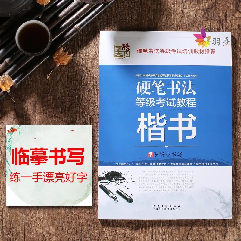 Тетрадь для каллиграфии hsk/hsk 1/китайская книга/книга изучения китайского/Письма |