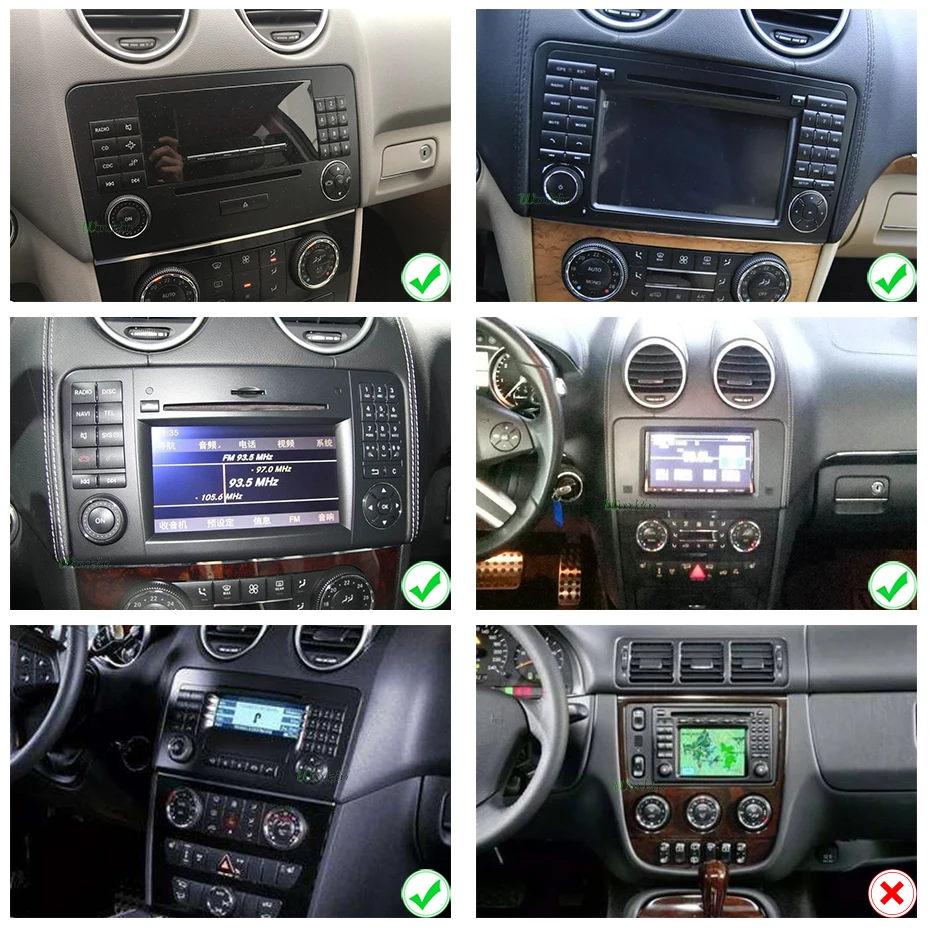 Android 9,0 4G 64G gps радио для Mercedes Benz ML W164 GL X164 ML350 ML300 ML320 ML280 GL350 GL500 стерео навигация без DVD