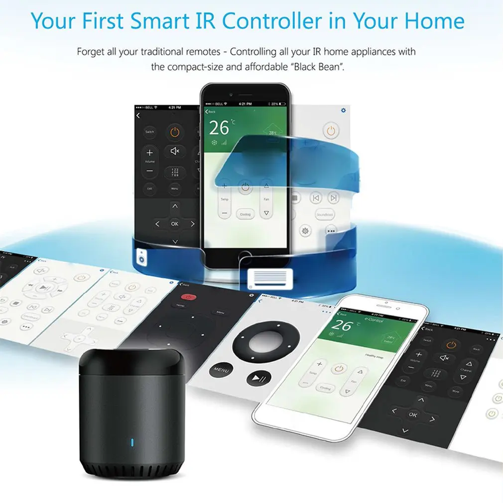 Умный дом RM Mini3 контрольный Лер работает для Google Home IFTTT APP WiFi+ IR+ 4G пульт дистанционного управления