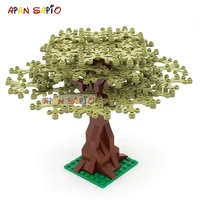 DIY Building Blocks Garden Plants Tree 7Color Educational Creative Figures Bricks Size Compatible With Brands Toys for Children 1