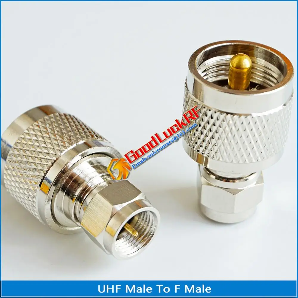 F к UHF PL259 PL 259 SO239 SO 239 разъем штекер TV латунные прямые RF коаксиальные
