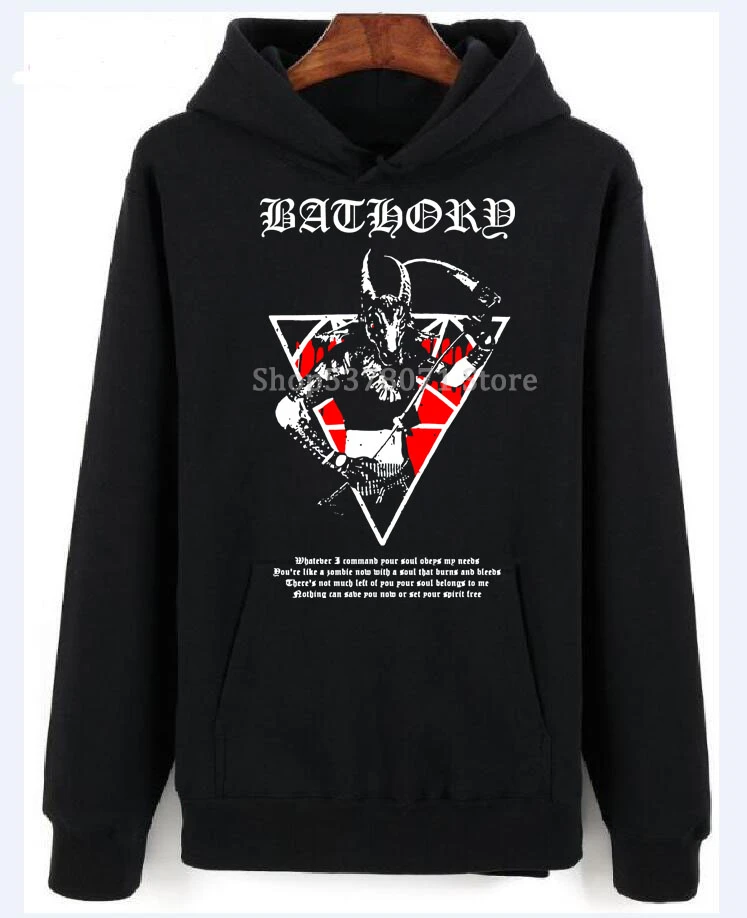 Bathory V9 sudaderas con capucha suéter Metal basura todos los tamaños moda Hipster Cool tapas algodón sudaderas con capucha baratos al por camiseta superior| | - AliExpress