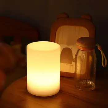 

Simple Home Decoration Table Lamp Bedroom Bedside Eye Protection Sleep Lamp Remote Control Wireless Charging Night Light