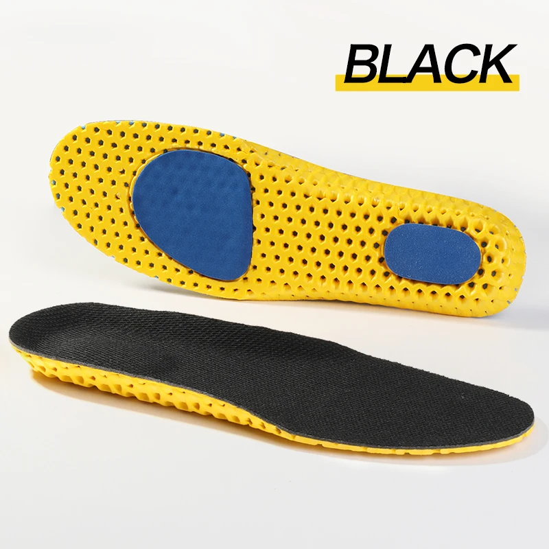 BANGNI-plantillas de espuma viscoelástica para hombre y mujer, almohadilla de soporte de arco, insertos de suela de panal, almohadilla transpirable para zapatos de correr
