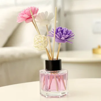 

Aroma Diffuser Faux Flower Gifts Refill Deodorization Reed Accessories Replacement Scent Home Decor Bedroom Rattan Sticks Set
