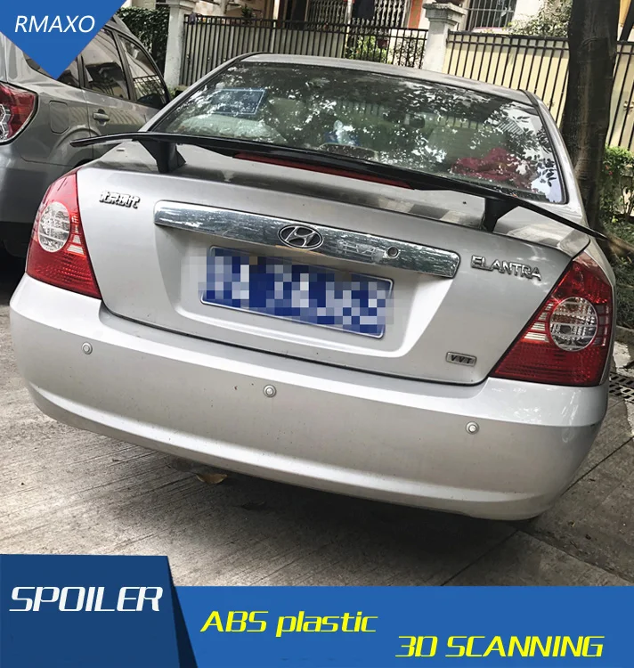 For Elantra Spoiler 2006 2015 For Hyundai Elantra Spoiler TF High