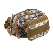 Новинка, уличная камуфляжная многофункциональная поясная сумка, спортивная походная велосипедная сумка, Аксессуары для рыбалки