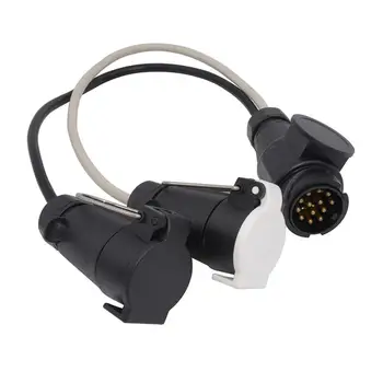 

1PC Trailer Connector Special Practical Sturdy Durable Sheathed Wire Trailer Connector