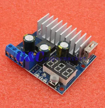 

DC-DC Converter Adjustable Step-up Module Power Supply 3~35V 6A USB Voltmeter diy electronics