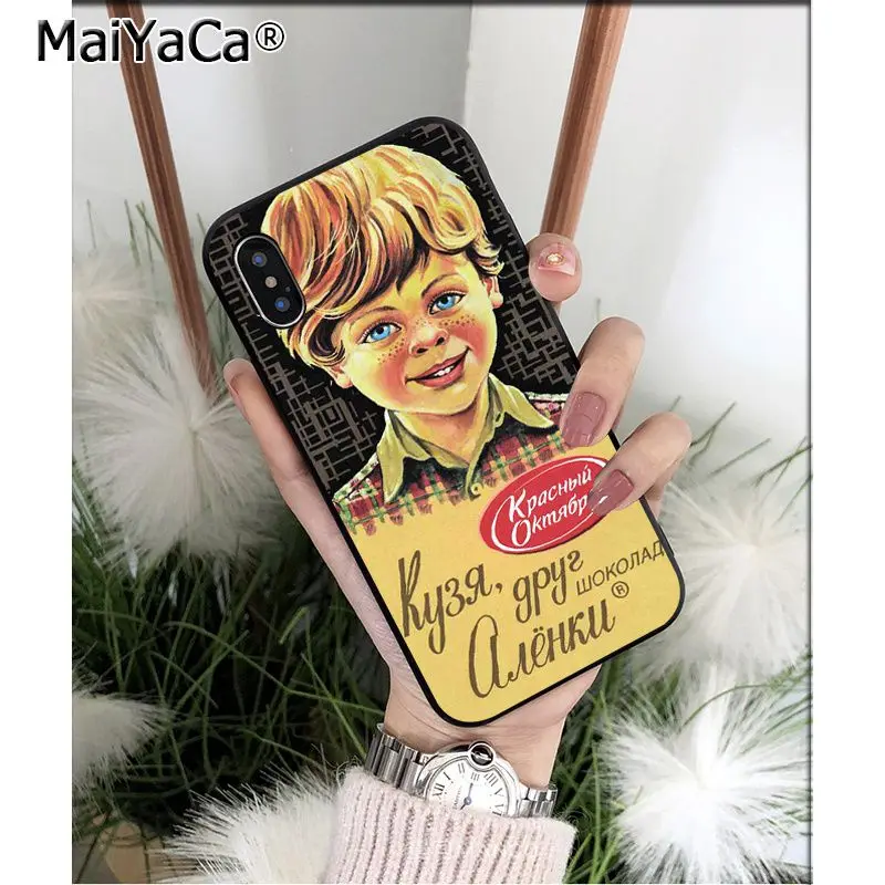 A3 Мягкий чехол для телефона MaiYaCa Alenka Alpen с изображением шоколада wonka из ТПУ для Apple iPhone 8 7 6 6S Plus X XS MAX 5 5S SE XR - Цвет: A3