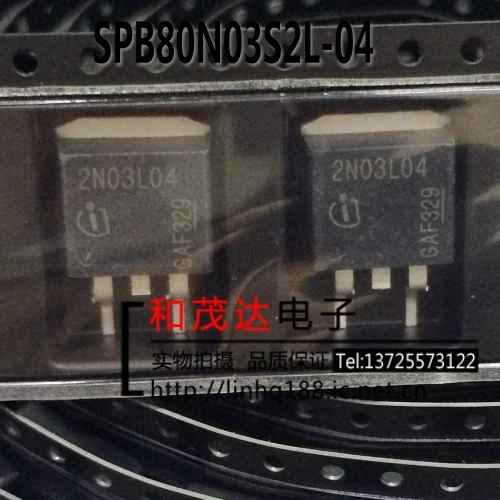 5 шт./2N03L04 SPB80N03S2L-04-263 30V 80A TO263