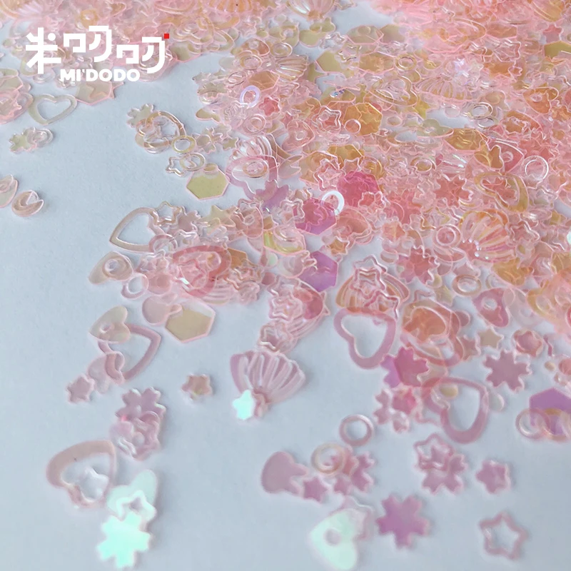 Розовые блестки 20 г пайетки Швейные аксессуары для одежды поделок