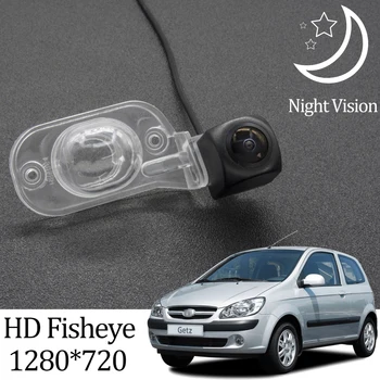 

Owtosin HD 1280*720 Fisheye Rear View Camera For Hyundai Getz Prime hatchback Car Vehicle Reverse Parking Camera Accessories