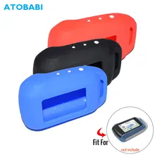 Силиконовый чехол для ключей от машины для Starline A92 A62 A64 A95 A94 V62 двухсторонняя Автомобильная сигнализация ЖК-пульт дистанционного управления брелок защитная сумка