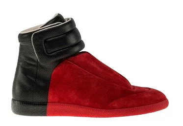 AS THE PICTURE Mens Casual Shoes Hook& Loop Celebrity Men Fashion Sneakers Shoes Lace Up High Top Male Leisure Shoes Spring Autumn Size 38-46 - Цвет: AS THE PICTURE