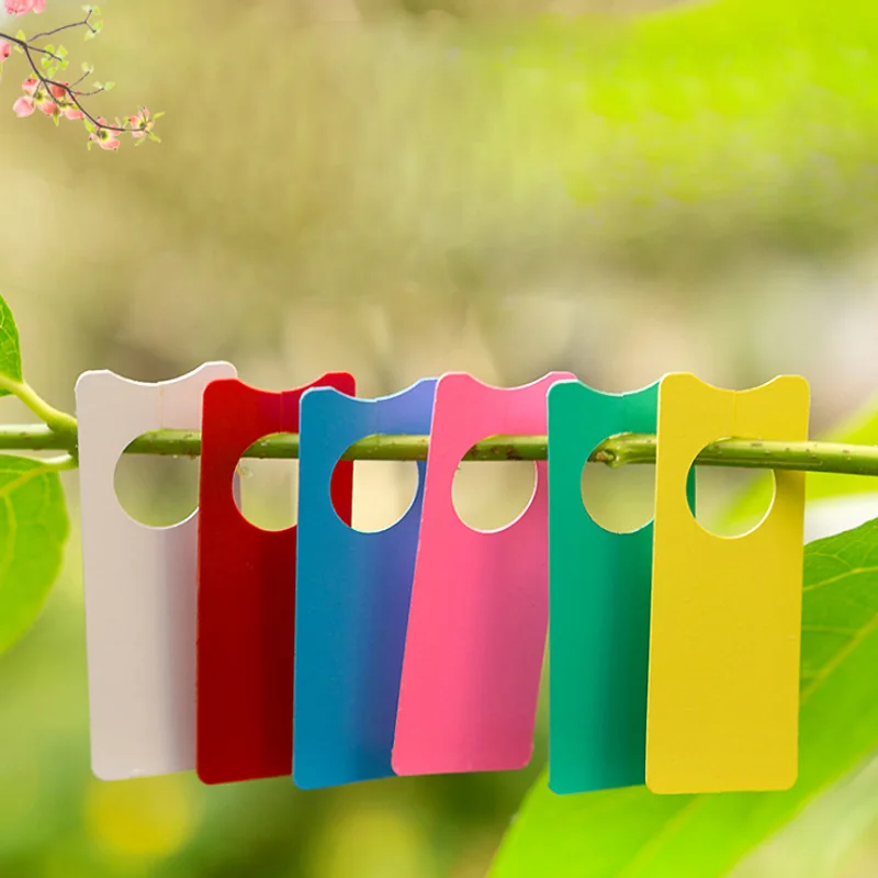 Plants Grape Sign Card Mark Orchard Garden Decoration Multifunction Portable board Plastic Melon Fruit Tags 100Pcs | Дом и сад
