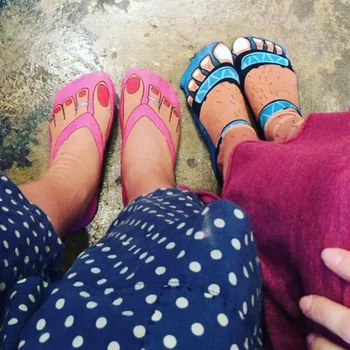 

2020 New Men and Women Beach socks 3D Printed Socks Unisex Funny Socks Flip Flops Socks Summer gift socks