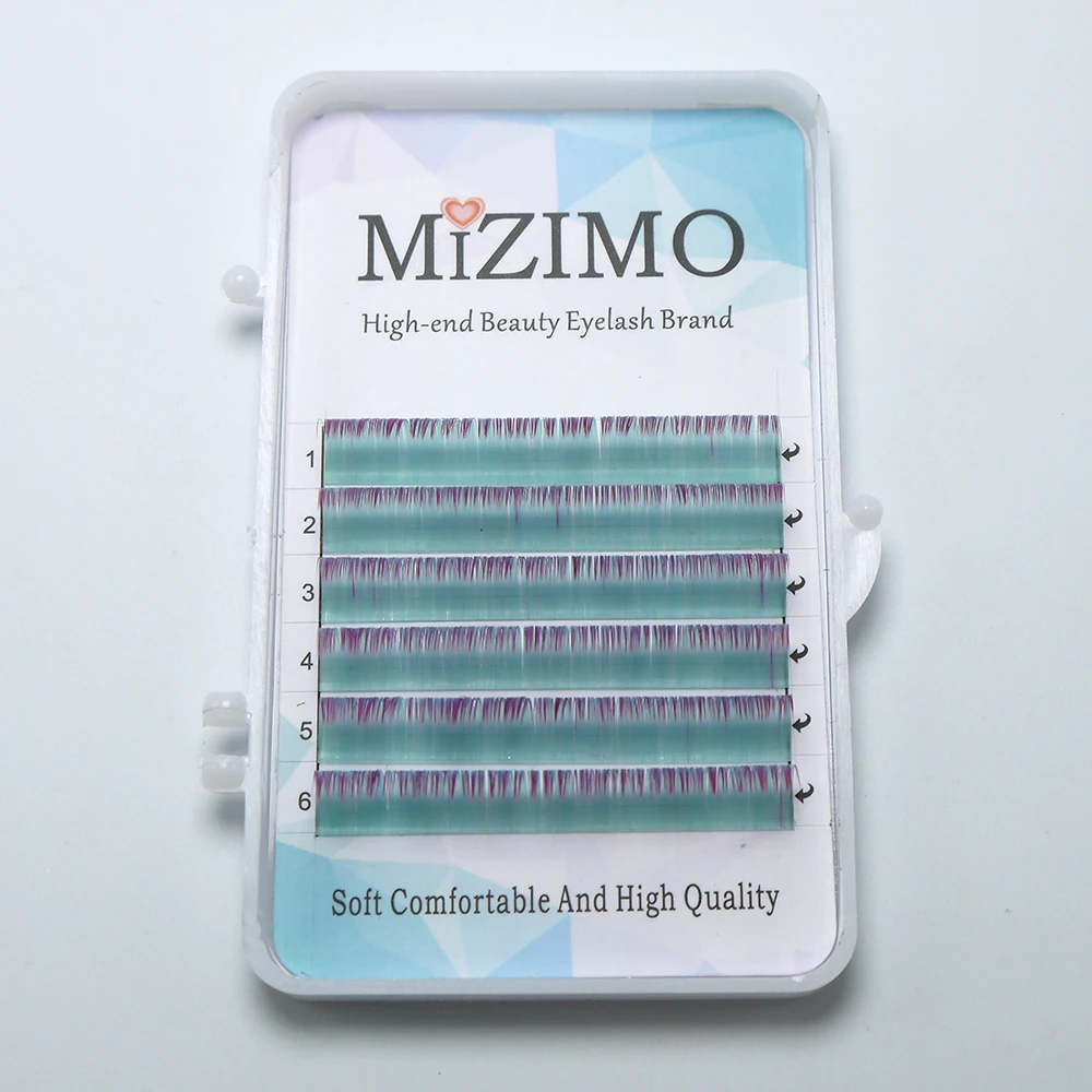 MIZIMO neue farbe pfropfen wimpern 0,07/0,1 мм 8-15 мм для детей weiß wimpern persёnlichkeit wimpern verlgeryanung