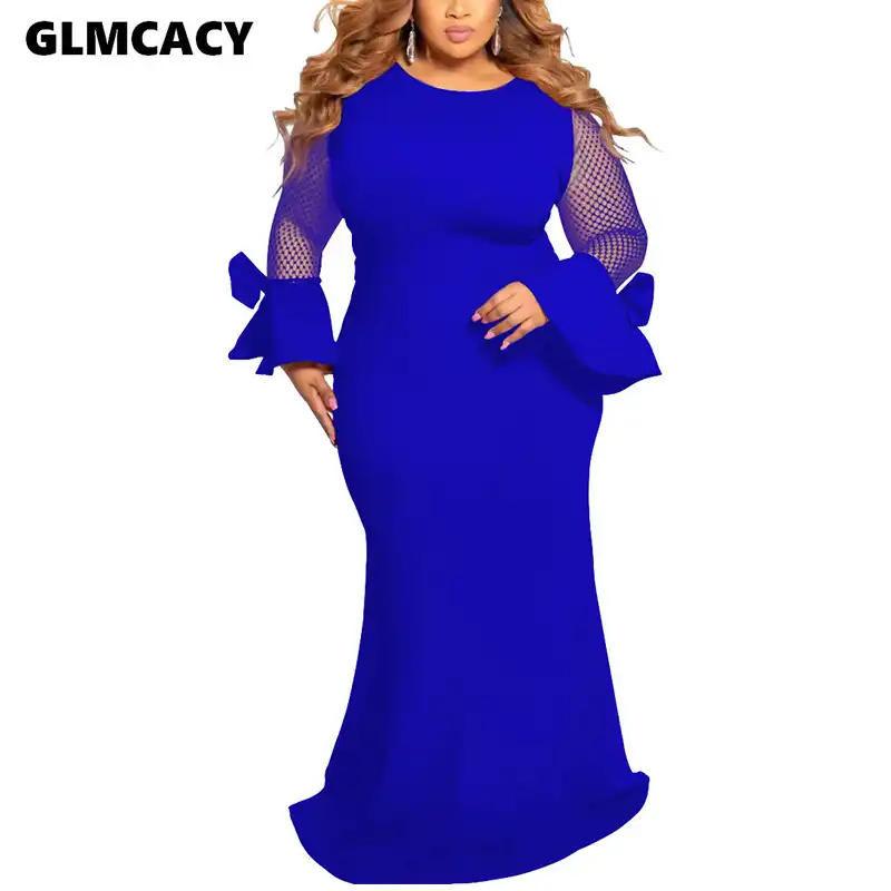 long bodycon dress plus size