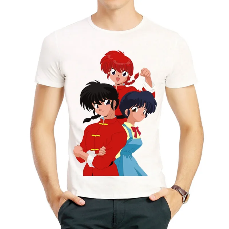 Women Ranma 1/2 T-shirt Short Sleeve White Color Anime Ranma T Shirt Top  Tees Tshirt Vintage Anime T-shirt For Summer In Stock - Cosplay Costumes -  AliExpress