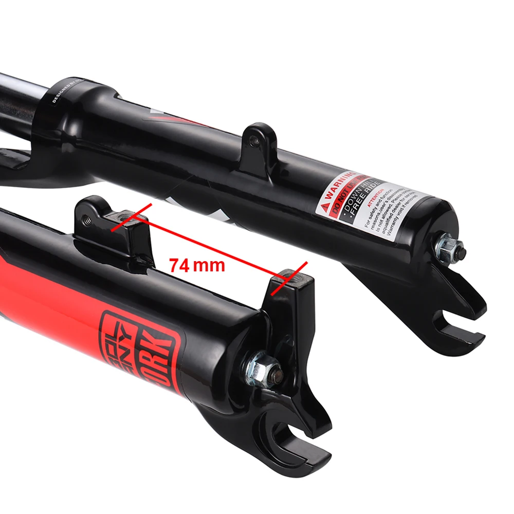 Description Picture 5 of itemBOLANY Bicycle Mechanical Front Fork 20 Inch Straight Tube Folding Bike Suspension Fork 100mm Travel BMX Kids' Bikes Disc Brake